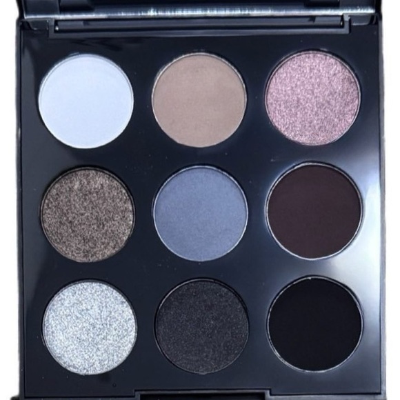 Morphe Eyeshadow Palette with Silver, Brown, and Black Shades - Picture 1 of 3